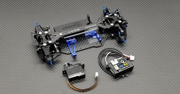 Details about   GL Racing GLA-S002 GLA Rear Arm w/ hubs Set
