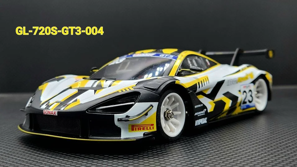 新品未使用、数量限定MINI-Z用プラボディー (GL )720S GT3 数量限定】MINI-Z用プラボディー GL 720S GT3（塗装済み）：ブラック