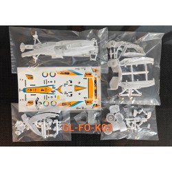 GL-Formula One White Kit Set with decal (K02) GL-Formula One White Kit Set with decal (K02)