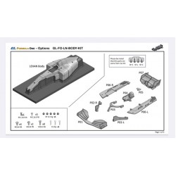 Lexan body for GL Formula One Lexan body for GL Formula One