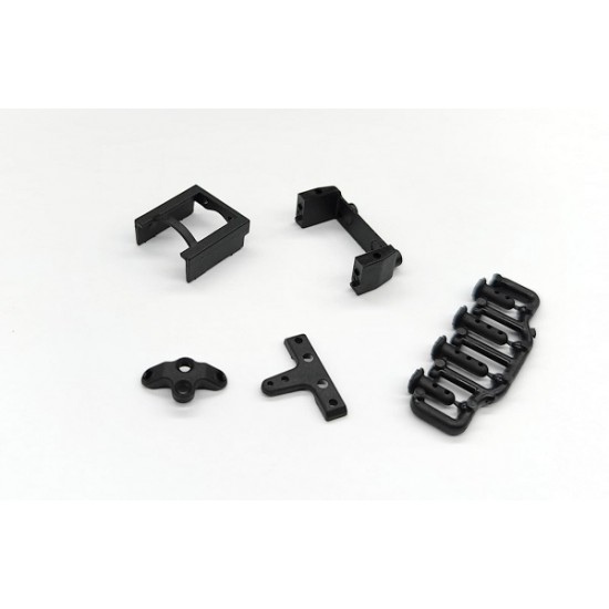 Servo mount & Damper shocks support parts Servo mount & Damper shocks support parts