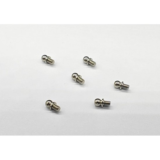 Ball joint heads 3mm (6pcs) Ball joint heads 3mm (6pcs)