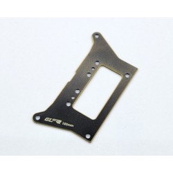 GL GTR Motor Mount Brass Plate (Rear 102mm) (not for narrow motor mount) GL GTR Motor Mount Brass Plate (Rear 102mm) (not for narrow motor mount)