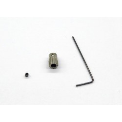 GL-GTR Alu hard coated 64 pitch pinion(12T) GL-GTR Alu hard coated 64 pitch pinion(12T)