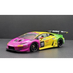 1/28 GL LBO GT3 body-008 (Purple/Yellow)  *Wheel Base 98mm* 1/28 GL LBO GT3 body-008 (Purple/Yellow)  *Wheel Base 98mm*
