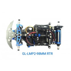 GL 1/28 LMP2 Chassis (Almost Ready to Run) - 98MM-RTR GL 1/28 LMP2 Chassis (Almost Ready to Run) - 98MM-RTR