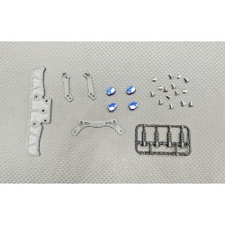 Lexan carbon mount set for LMP2