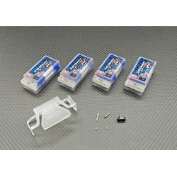 2S 500mAh LiHV hardcase battery for GL Giulia (4 PCS)  2S 500mAh LiHV hardcase battery for GL Giulia (4 PCS)