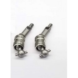 Double Joint Drive Shaft V3 (Spring Steel)-Short (8mm) (1 pair)