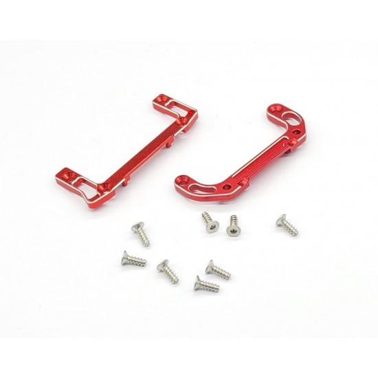 ALUMINUM 7075-T6 UPPER& LOWER REAR CHASSIS MOUNTS  (WHEELBASE M.L) FOR AWD DWS (VERSION 2)