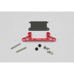 Alu,7075 FRONT LOWER ARM SET W/CARBON FIBER PLATE