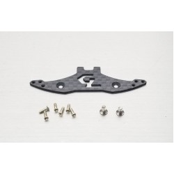 Carbon plate for lexan body bumper stand