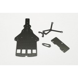 GLF-1 CARBON MAIN CHASSIS,UPPER DESK &CROSS BRACE