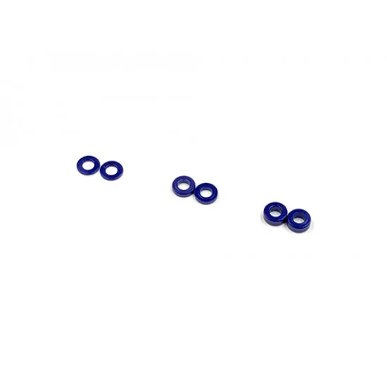 110x180 R Coller 2 x 4 Alum. coller set (0.5/1.0/1.5mm) BLUE*